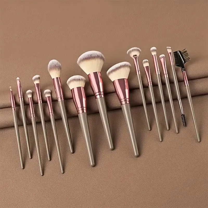 15-Pieces Set: Professional Makeup Brush