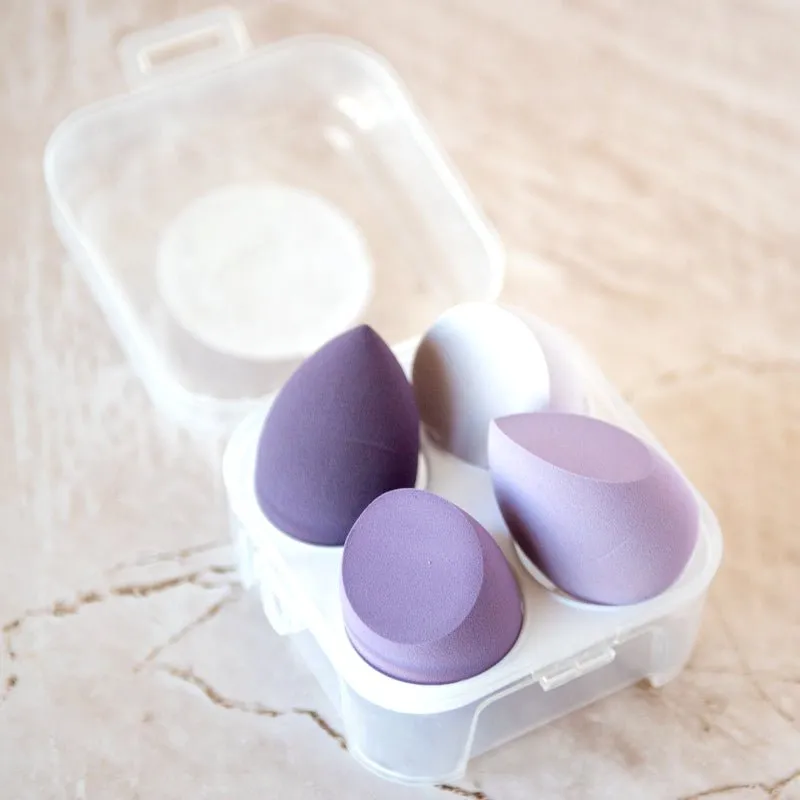 4-Piece Beauty Blender Makeup Sponge Set