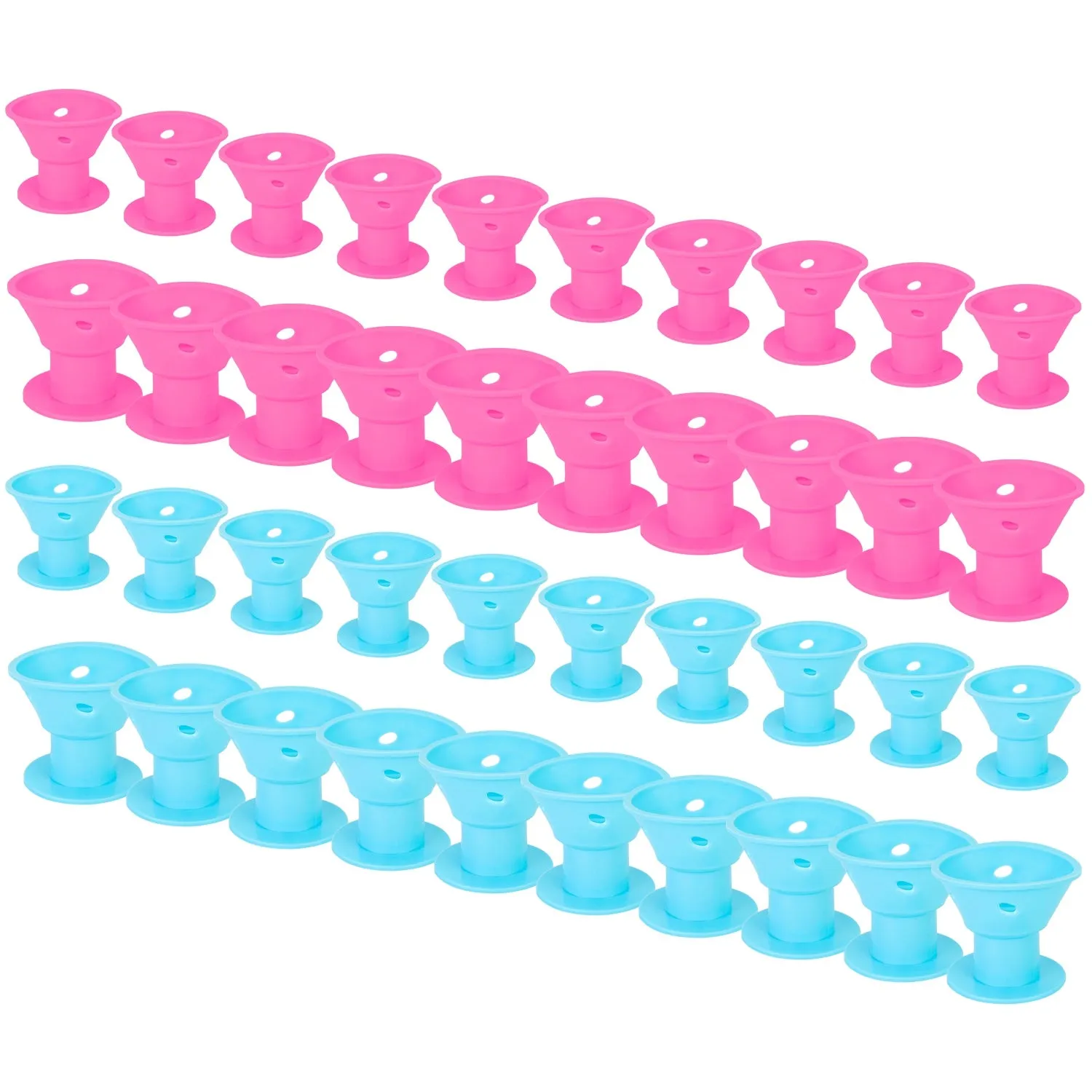 40-Piece: Silicon Hair Curler