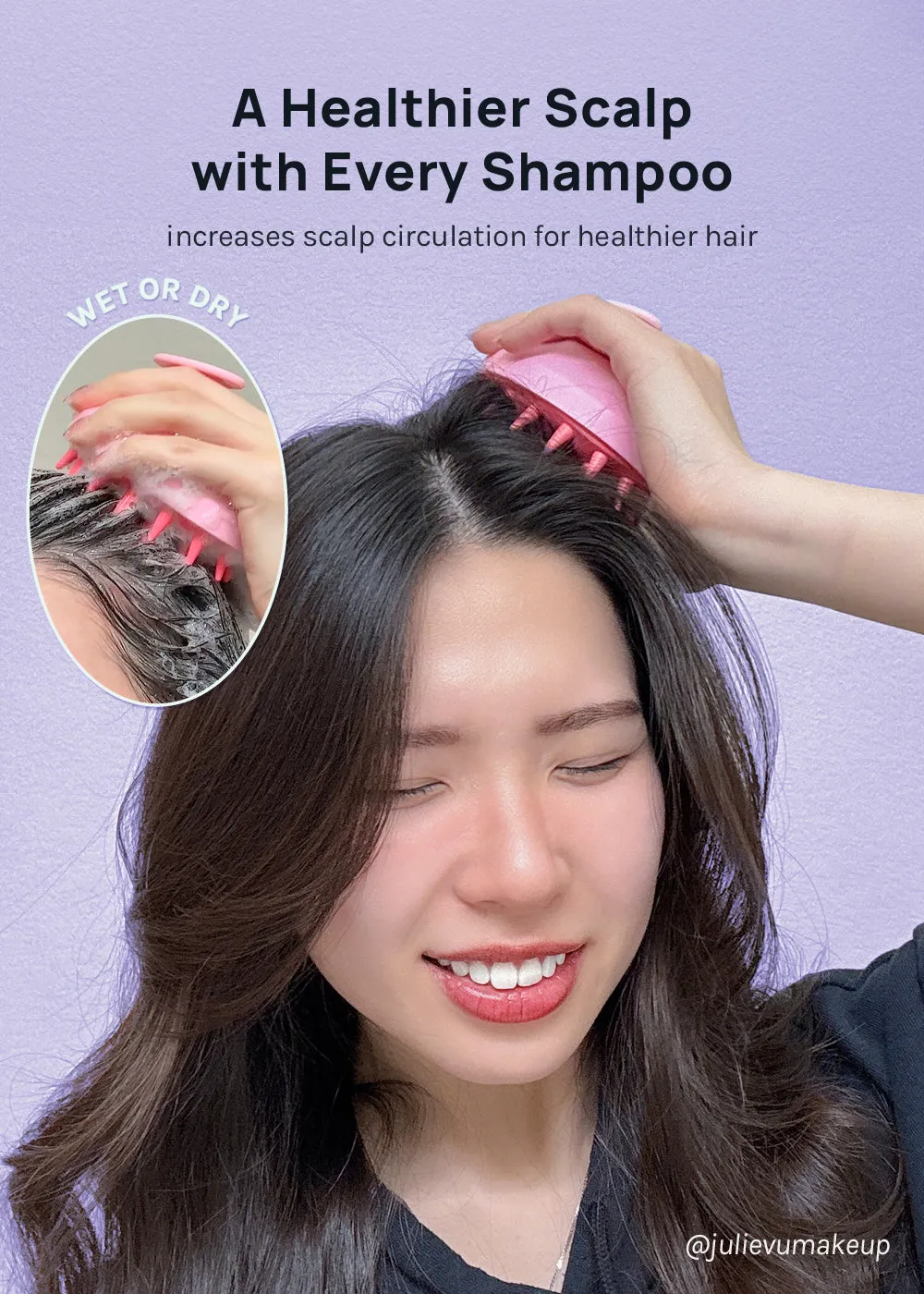 A  Shampoo Scalp Massager