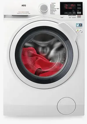 AEG L7WEG161R Freestanding Washer Dryer, 10kg Wash/6kg Dry Load, A Energy Rating, 1600rpm Spin, White