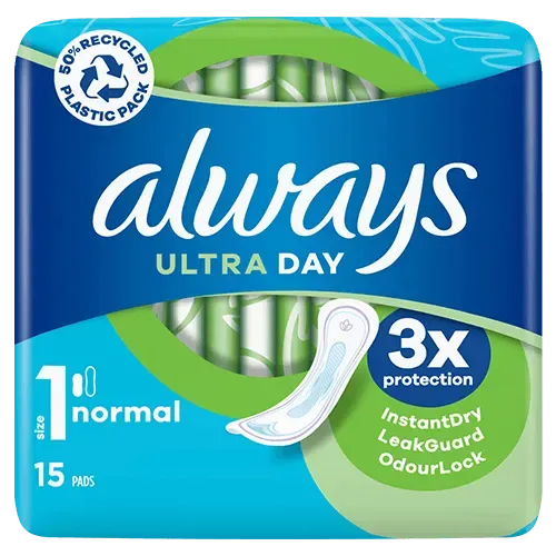 Always Ultra Normal (Size 1) Sanitary Pads