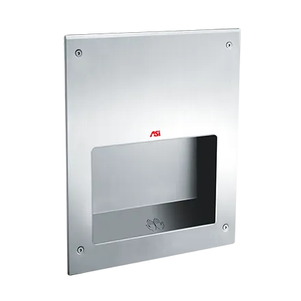 ASI 0198-1 TURBO-Dri Jr. - Automatic High-Speed Hand Dryer - (110-120V) - White - Surface Mounted