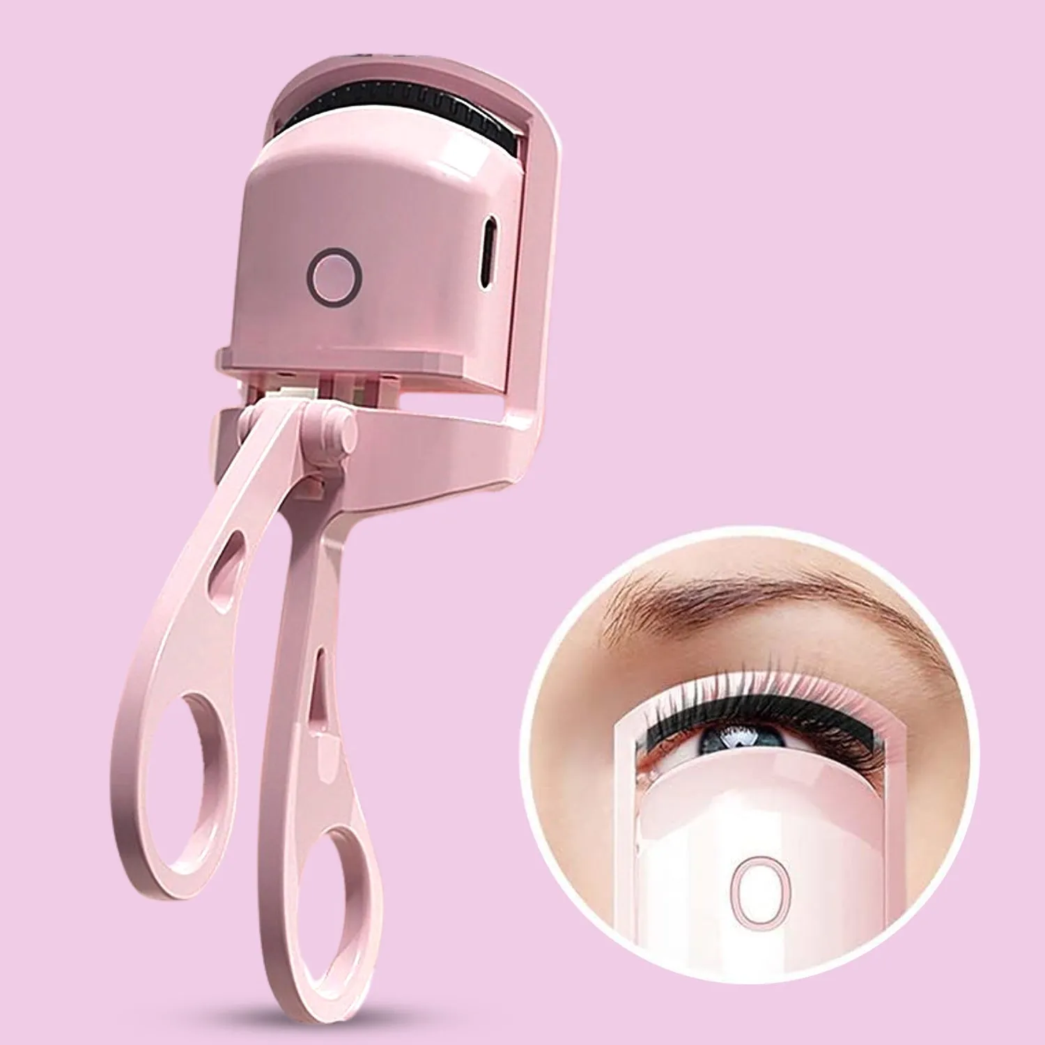 Electric Heated Eyelash Curlers (1 Pc)