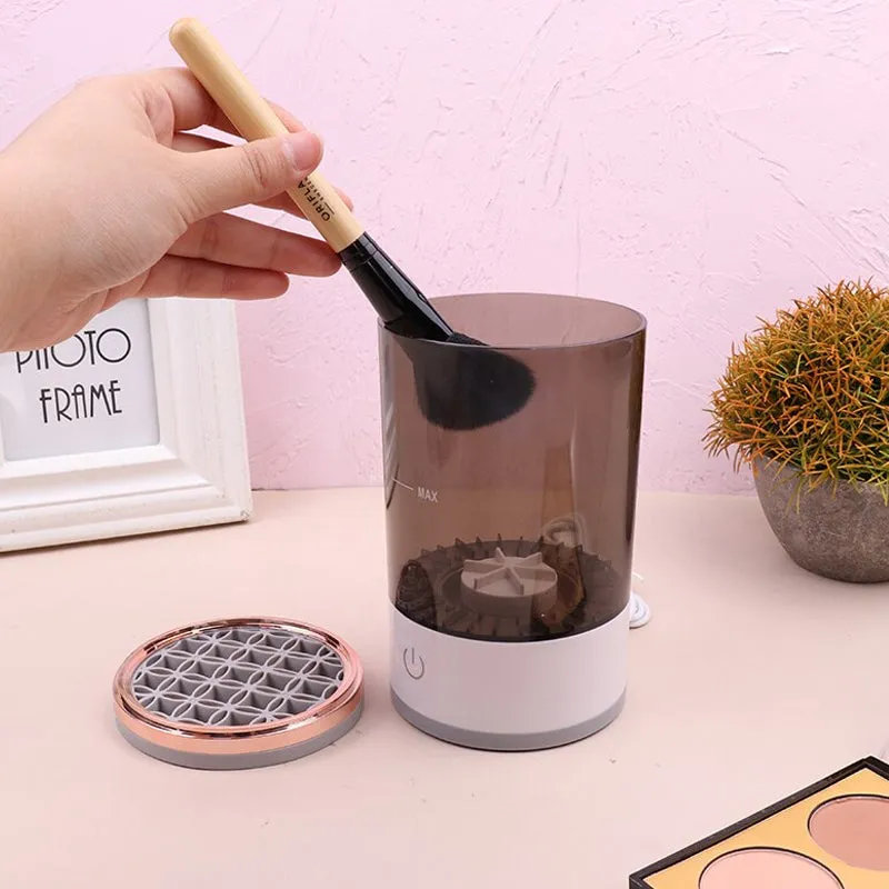 Electric Makeup Brush Cleaner Washing Drying Machine- USB Plugged in