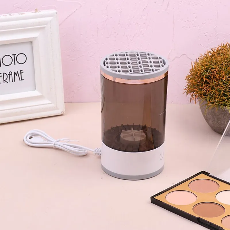 Electric Makeup Brush Cleaner Washing Drying Machine- USB Plugged in