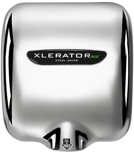 Excel Dryer XLERATOR® XL-C-ECO (No Heat) Hand Dryer - Polished Chrome High Speed Automatic Surface-Mounted