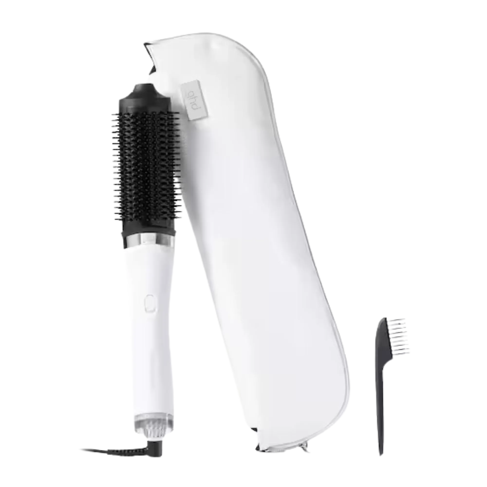 ghd Duet Blowdry Hair Dryer Brush - White