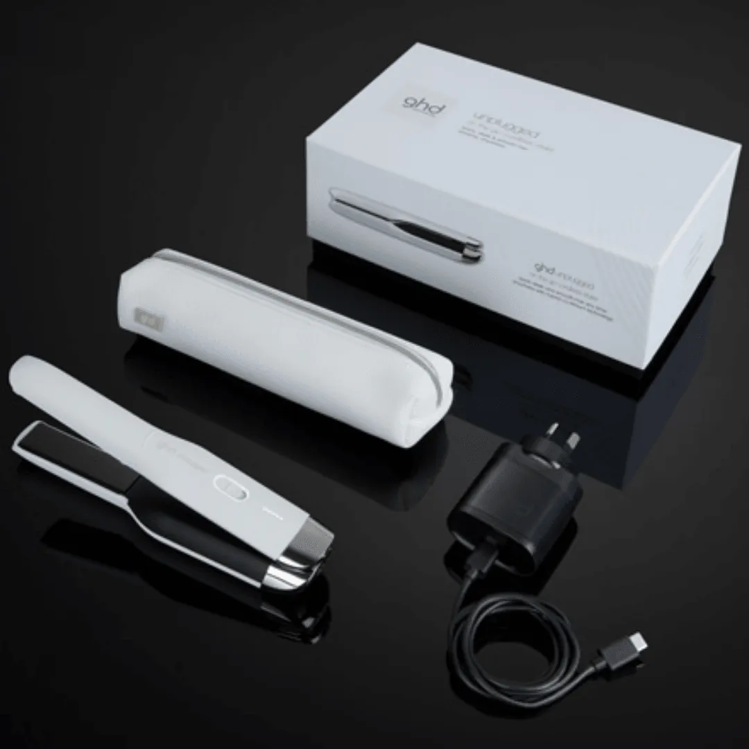 ghd Unplugged Cordless Hair Straightener - Matte White