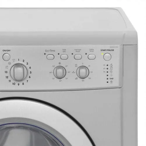 Indesit IWDC65125SUKN 6Kg / 5Kg Washer Dryer with 1200 rpm - Silver