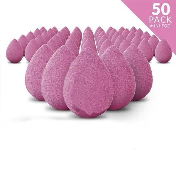 Modelrock BASE MAKER - MEGA BULK 50 / Pack -  'ALL OVER SHAPER' (LILAC Mini Egg - Single Use Sponges)