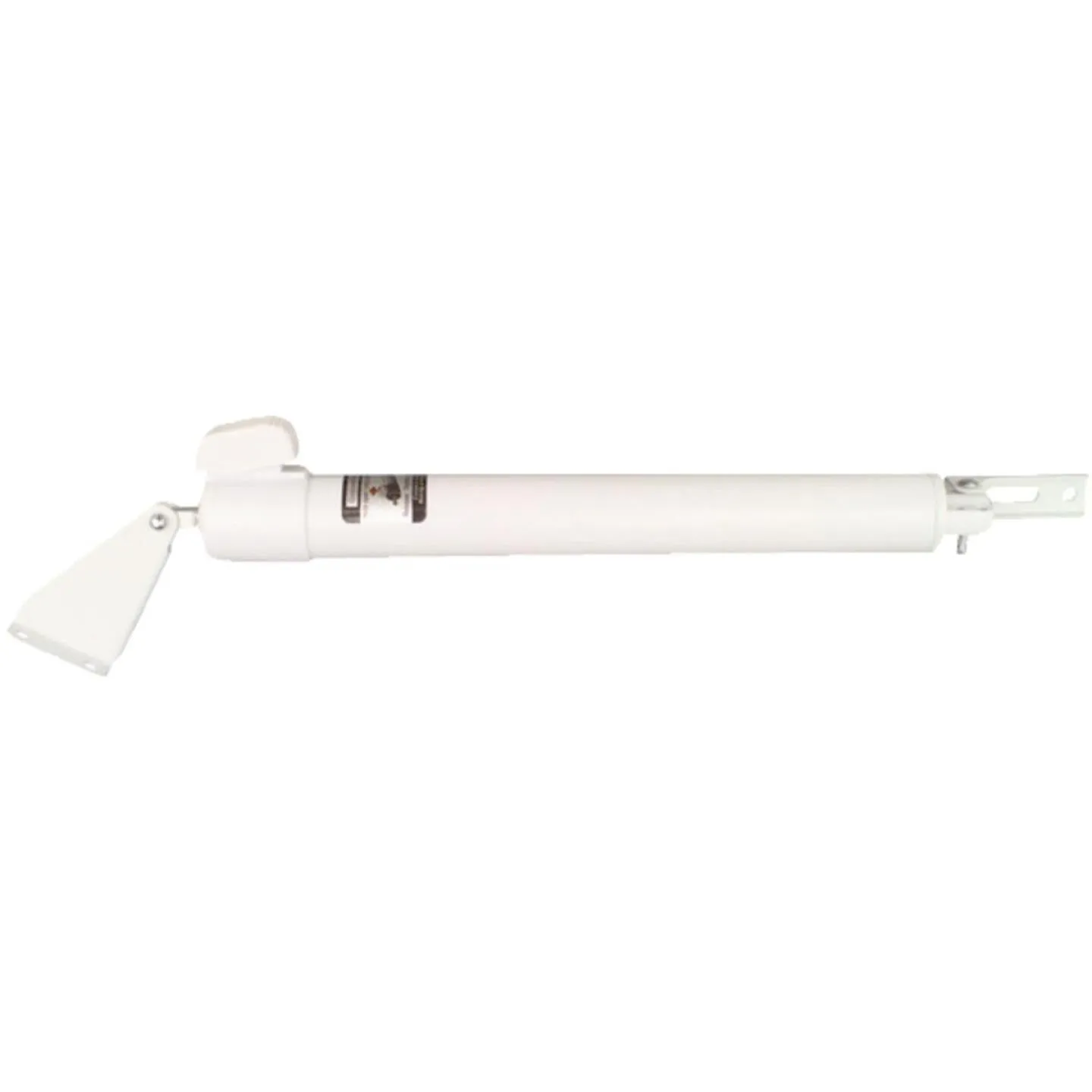 National White Touch'N Hold Smooth Screen Door Closer