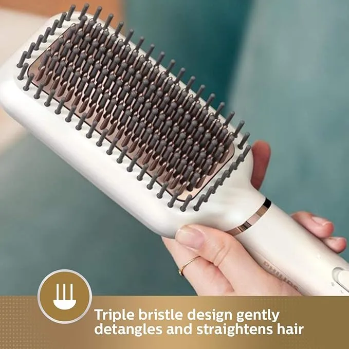 Philips Advanced Heated Straightening Brush BHH880/50