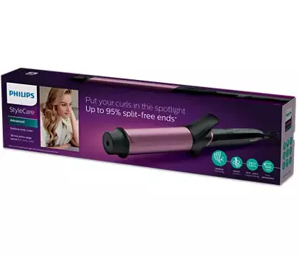 Philips StyleCare Sublime Ends Curling Styler BHB869 - Professional Hair Curling Tool with Protective Technology for Bouncy Curls and Reduced Hair Damage