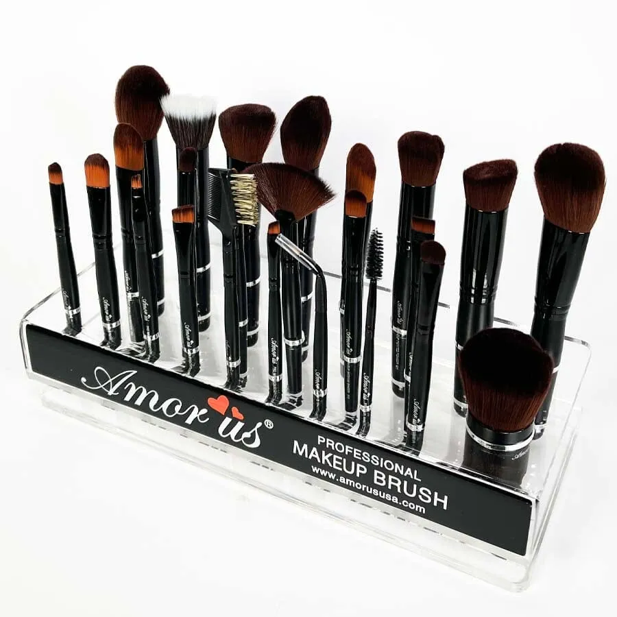 Professional 24 Piece Brush Set With Display (1 unit)