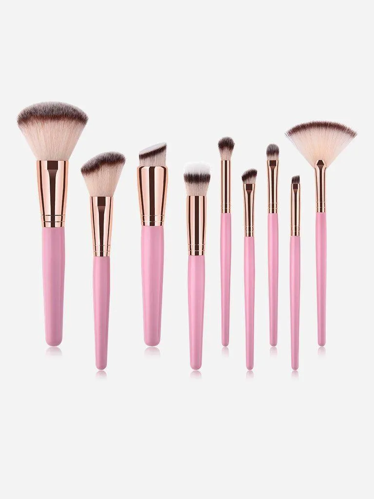 Professional Makeup Brush 9Pcs