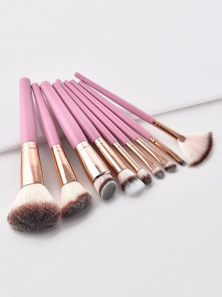 Professional Makeup Brush 9Pcs