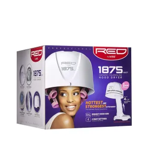 RED by KISS Ceramic Tourmaline Professional Hair Hood Dryer [1875WATT] #BOD04