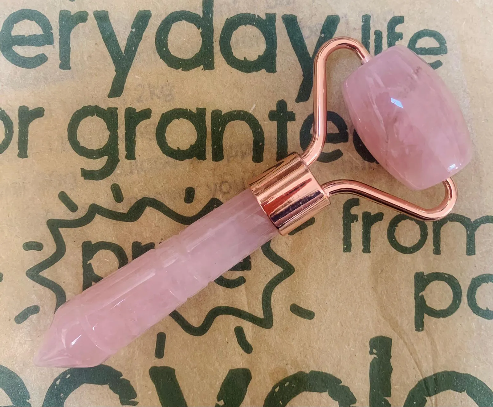 Rose Quartz Facial Roller