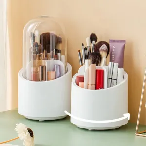 ROTATING BASE MAKEUP BRUSH HOLDER