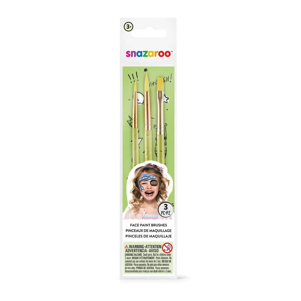 Snazaroo Face Paint Brushes