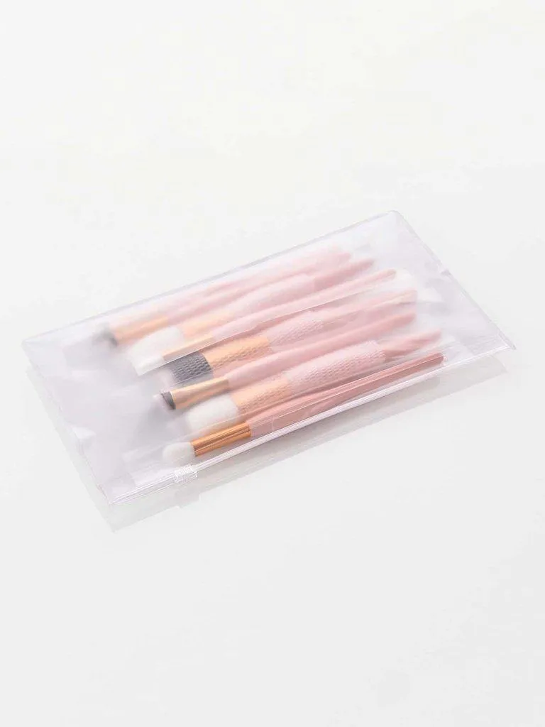 Soft Handle Makeup Brush 8pcs