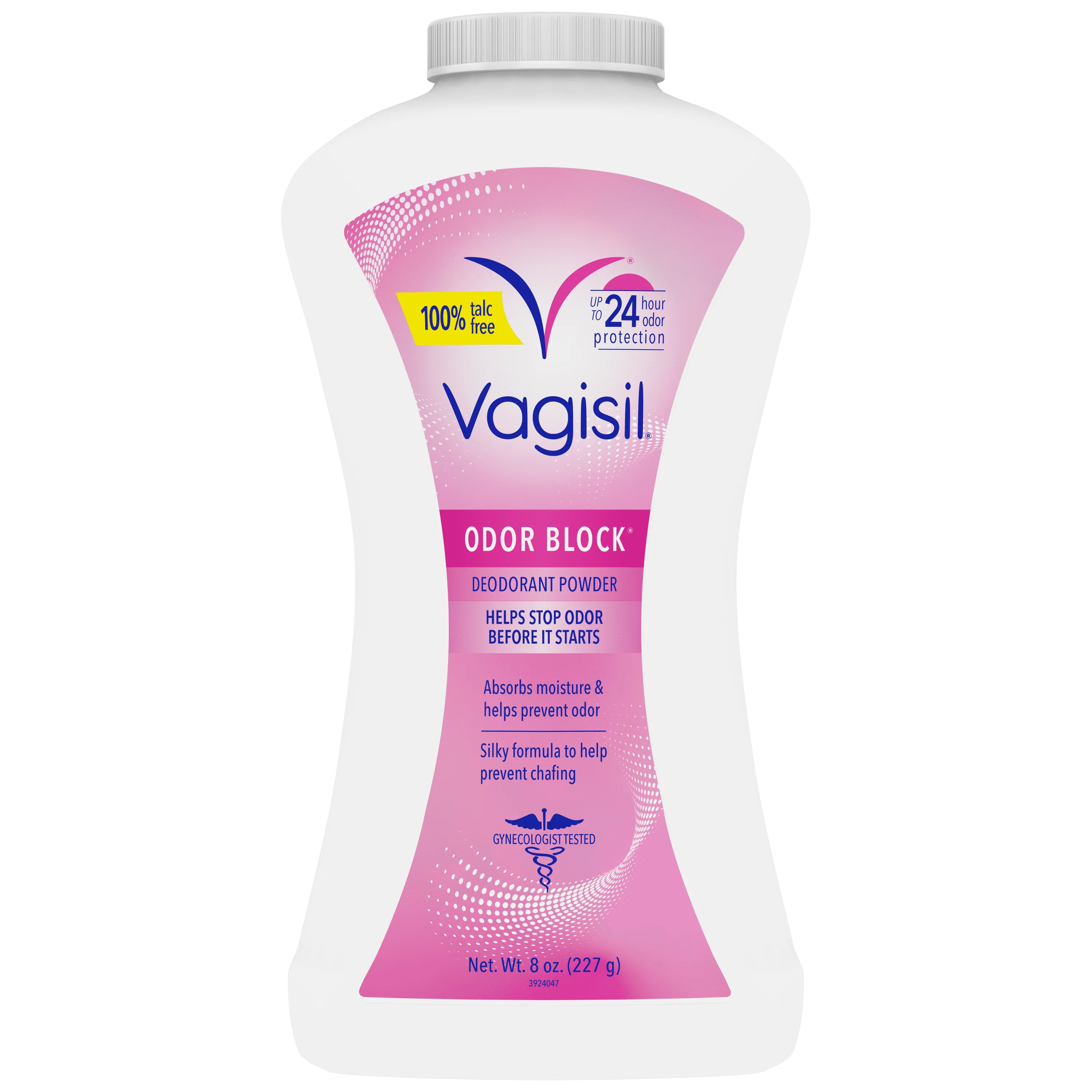 Vagisil Daily Intimate Deodorant Powder, with Odor Block Protection, Talc-Free, 8 oz